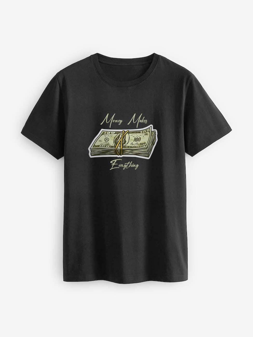T-Shirt Black money